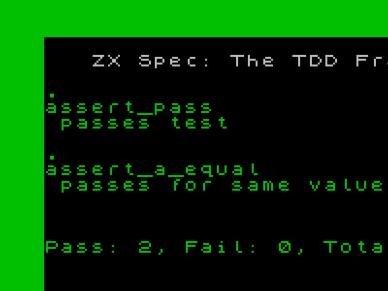ZX Spec screenshot